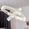 Lezha Lámpara Colgante LED Blanca, 2 luces