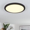 Siguna Lámpara de Techo LED Negro, Blanca, 1 luz