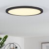 Siguna Lámpara de Techo LED Negro, Blanca, 1 luz