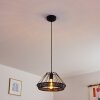Awali Lámpara Colgante Negro, 1 luz