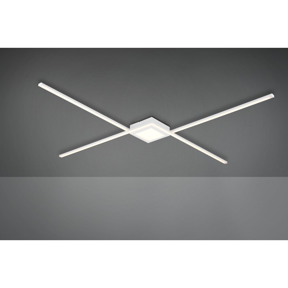 Trio Oxford Lámpara de Techo LED Blanca, 1 luz main product photo