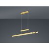 Trio Trajan Lámpara Colgante LED Latón, 3 luces
