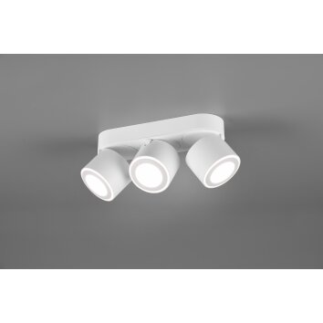 Trio Taurus Lámpara de Techo LED Blanca, 6 luces