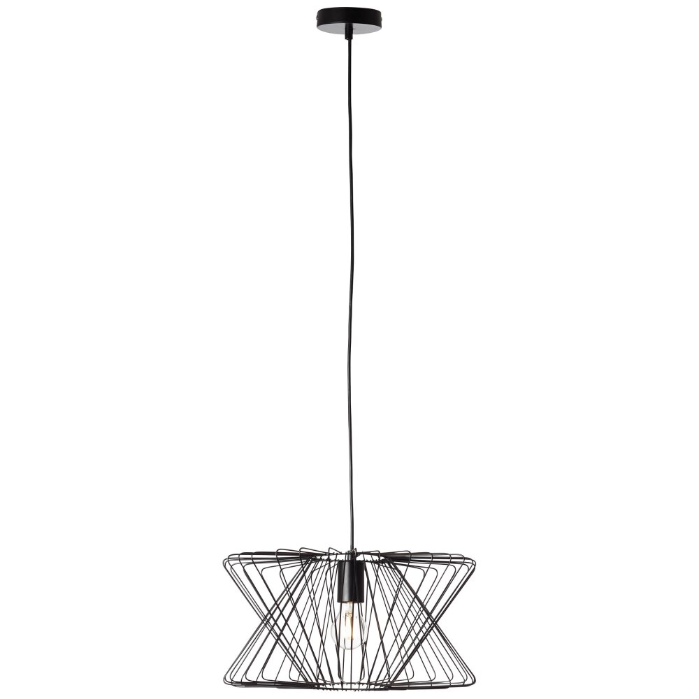 Brilliant George Town Lámpara Colgante Negro, 1 luz main product photo