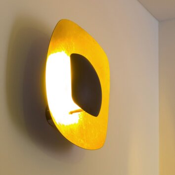 Anton Angeli Penombra Aplique LED dorado, 1 luz