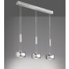 Fischer & Honsel  Colette Lámpara Colgante LED Níquel-mate, 3 luces