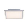 Leuchten-Direkt EDGING Lámpara de Techo LED Blanca, 2 luces, Mando a distancia