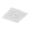 Fischer & Honsel  Ratio Lámpara de Techo LED Blanca, 1 luz, Mando a distancia