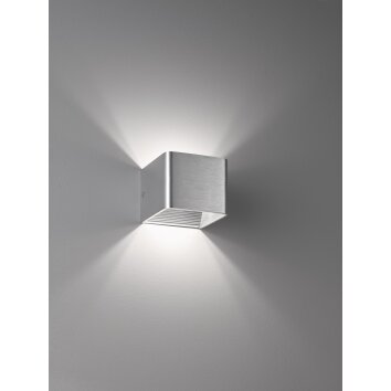 Fischer & Honsel  Dan Aplique LED Aluminio, 1 luz