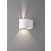 Fischer & Honsel  Wall Aplique LED Blanca, 2 luces