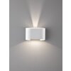 Fischer & Honsel  Wall Aplique LED Blanca, 2 luces