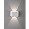 Fischer & Honsel  Wall Aplique LED Blanca, 2 luces