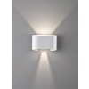 Fischer & Honsel  Wall Aplique LED Blanca, 2 luces