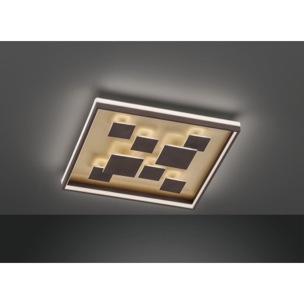 Fischer & Honsel Rico Lámpara de Techo LED Marrón, 1 luz main product photo
