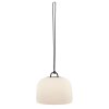 Nordlux KETTLE luminaria colgante para exteriores LED Blanca, 1 luz