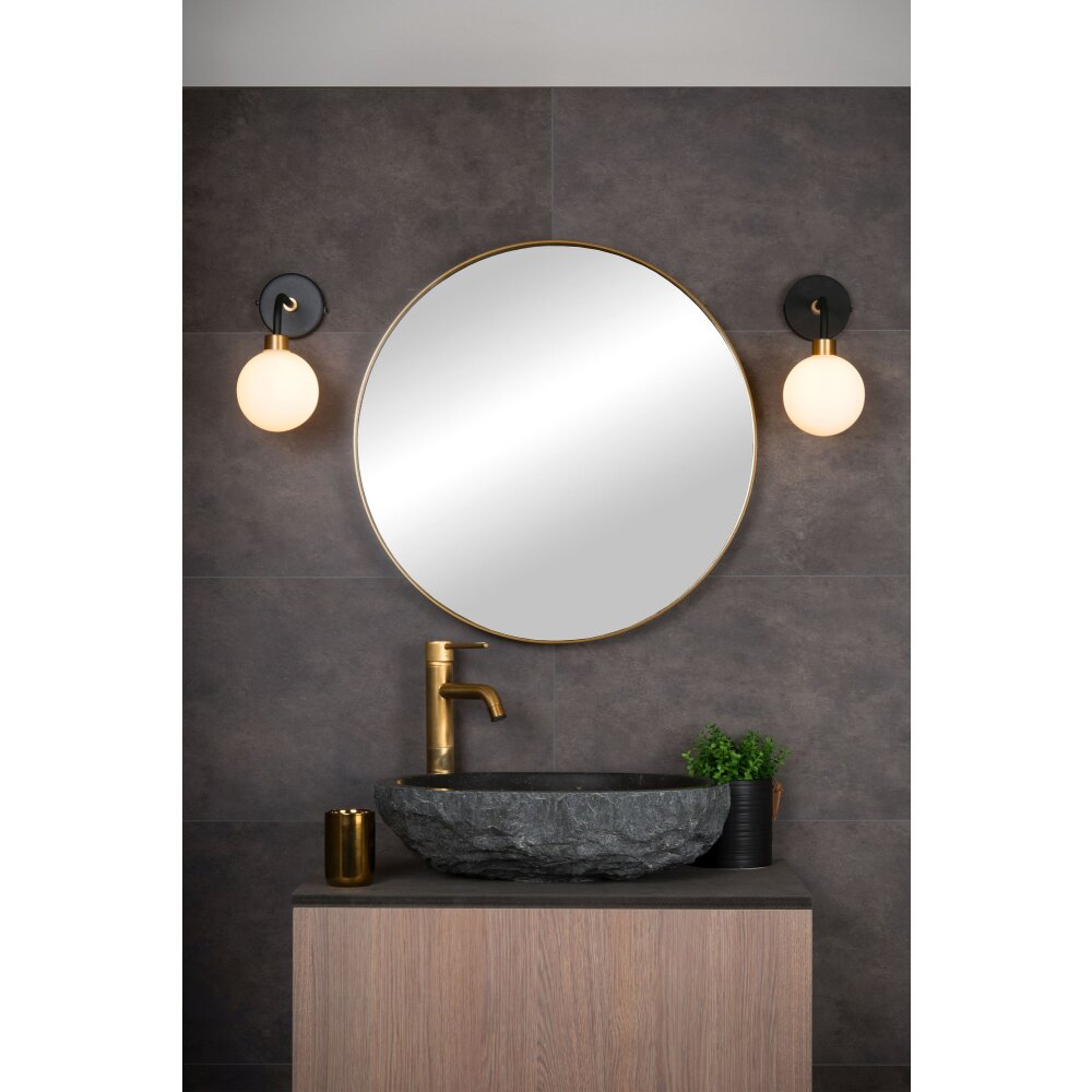 Lucide BEREND Aplique Negro, 1 luz main product photo