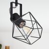 Maracambo Lámpara de Techo Madera oscura, Negro, 3 luces