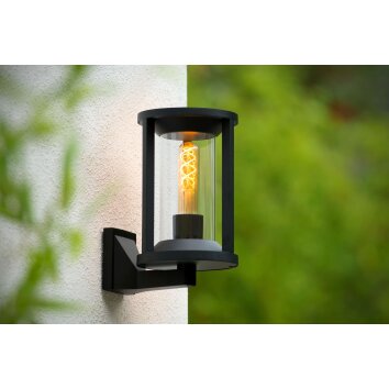 Lucide CADIX Aplique para exterior Negro, 1 luz