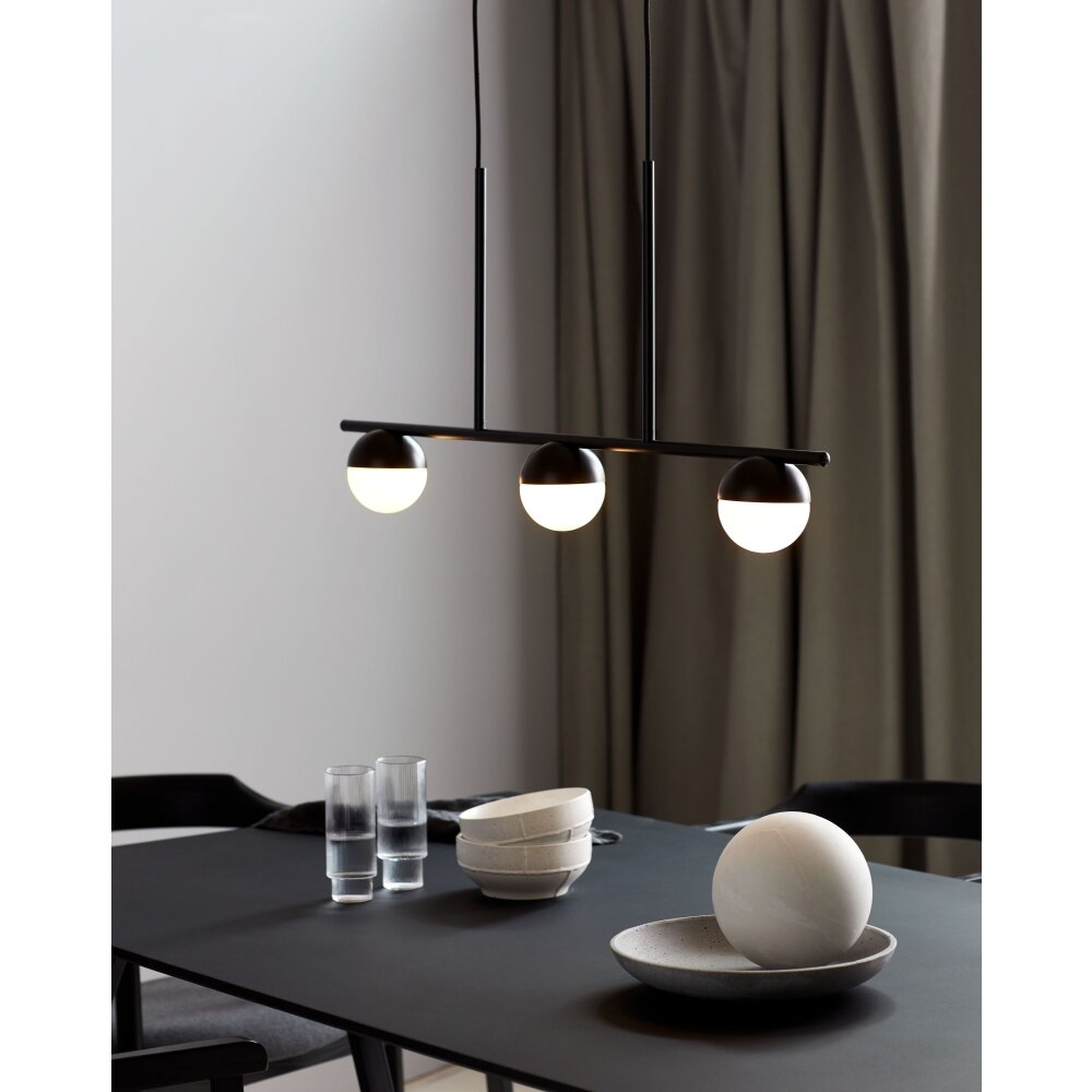 Nordlux CONTINA Lámpara Colgante Negro, 3 luces main product photo