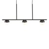 Nordlux CONTINA Lámpara Colgante Negro, 3 luces