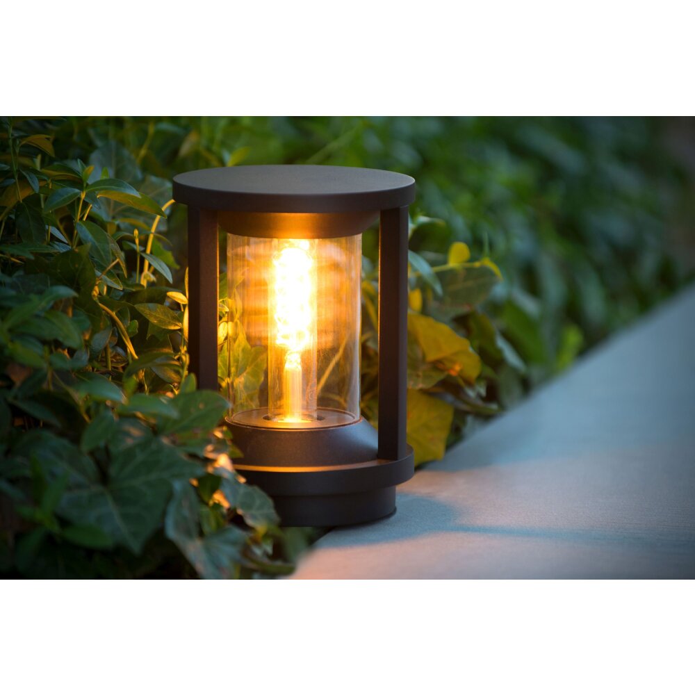 Lucide CADIX Poste de Jardín Negro, 1 luz main product photo