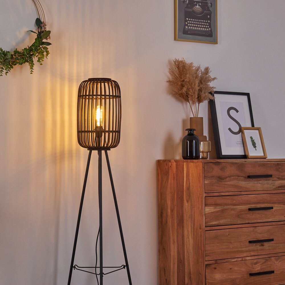 Teheran Lámpara de Pie Negro, 1 luz main product photo