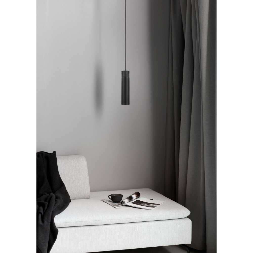 Nordlux TILO Lámpara Colgante Negro, 1 luz main product photo