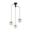 Eglo MIRTAZZA Lámpara Colgante Negro, 3 luces