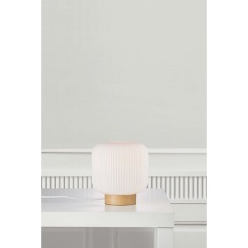 Nordlux MILFORD Lámpara de mesa Marrón, 1 luz