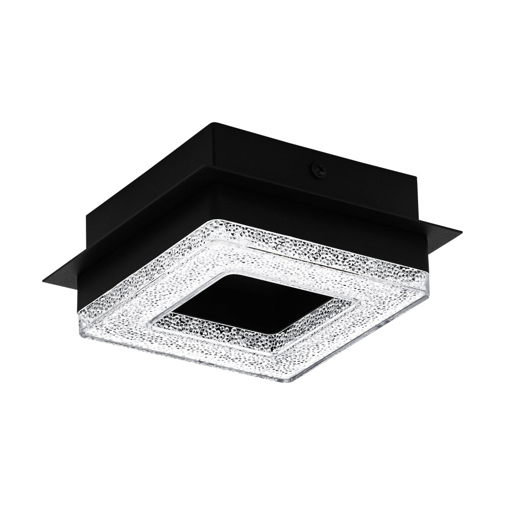 Eglo FRADELO Lámpara de Techo LED Negro, 1 luz main product photo