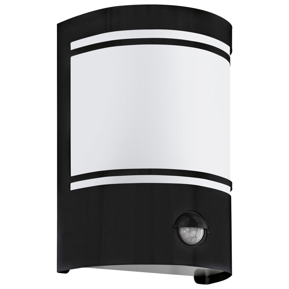 Eglo CERNO Aplique para exterior Negro, 1 luz, Sensor de movimiento main product photo