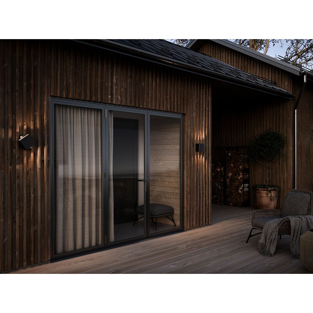 Nordlux TURN Aplique para exterior LED Negro, 1 luz main product photo