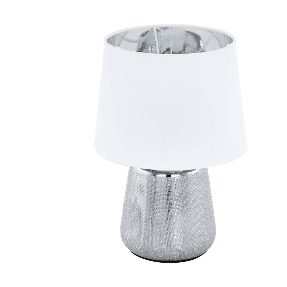 Eglo MANALBA Lámpara de mesa Plata, 1 luz main product photo