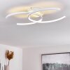 Guinea Lámpara de Techo LED Blanca, 2 luces