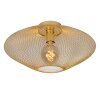 Lucide MESH Lámpara de Techo dorado, Latón, 1 luz