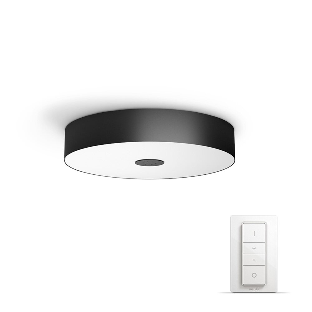 Philips Hue Ambiance White Fair Lámpara de Techo LED Negro, 1 luz, Mando a distancia main product photo