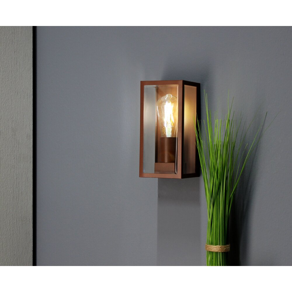 Lutec Mondrian Aplique para exterior Bronce, 1 luz main product photo