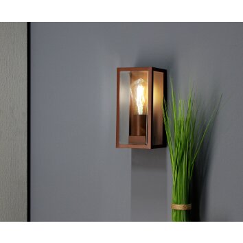 Lutec Mondrian Aplique para exterior Bronce, 1 luz