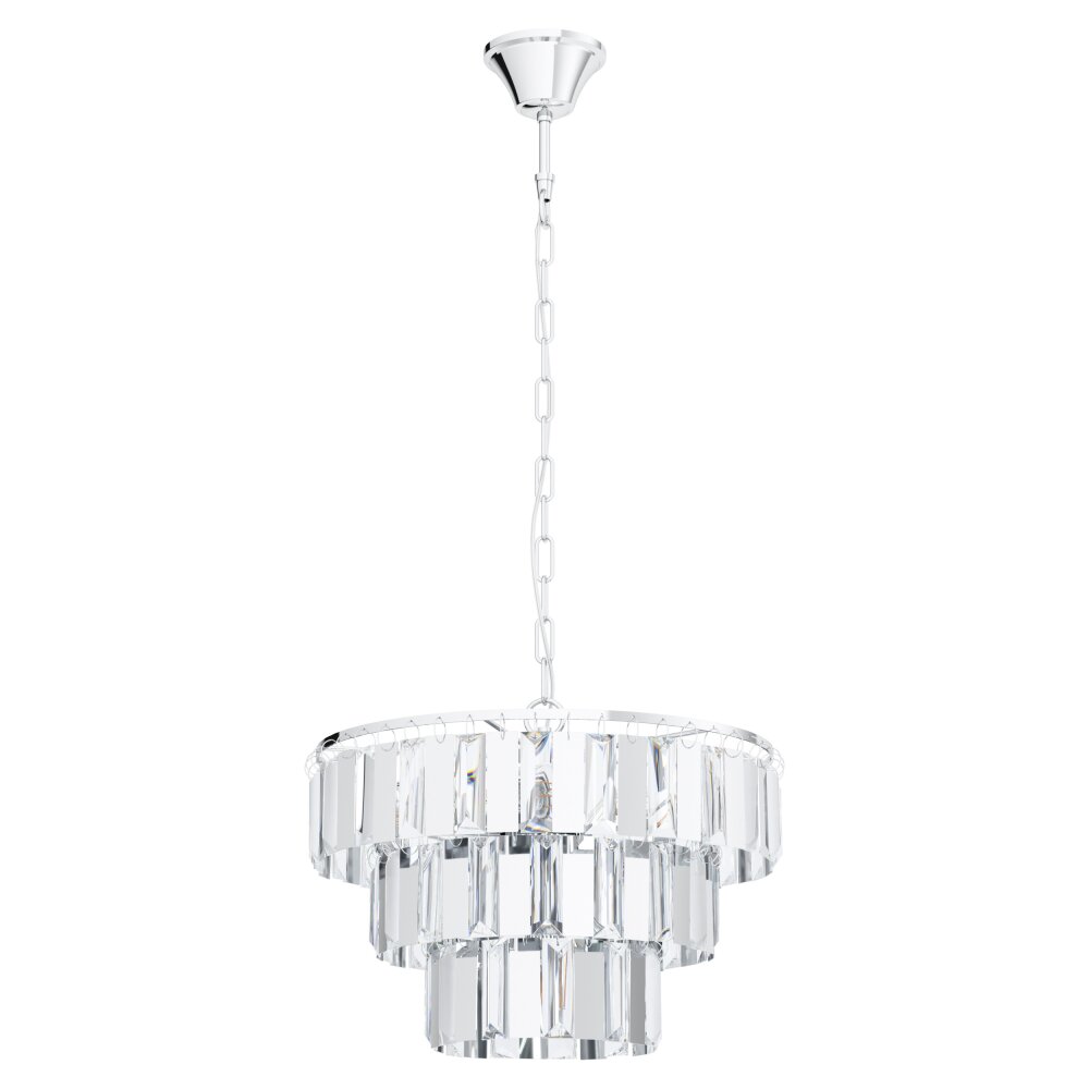 Eglo ERSEKA Lámpara Colgante Cromo, 5 luces main product photo