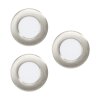 Eglo FUEVA Lámpara empotrable LED Níquel-mate, 3 luces