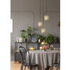 Lucide AGATHA Lámpara Colgante Transparente, 3 luces