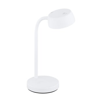 Eglo CABALES Lámpara de mesa LED Blanca, 1 luz