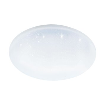 Eglo TOTARI Lámpara de Techo LED Blanca, 1 luz, Cambia de color