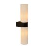Lucide JESSE Aplique Negro, 2 luces
