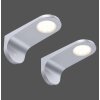 Paul Neuhaus AMON Lámpara para armarios LED Plata, 2 luces