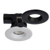 Lucide BINKY Foco empotrable LED Negro, 1 luz