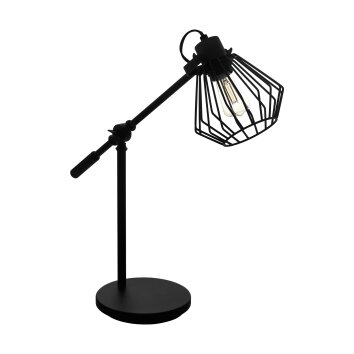 Eglo TABILLANO Lámpara de mesa Negro, 1 luz