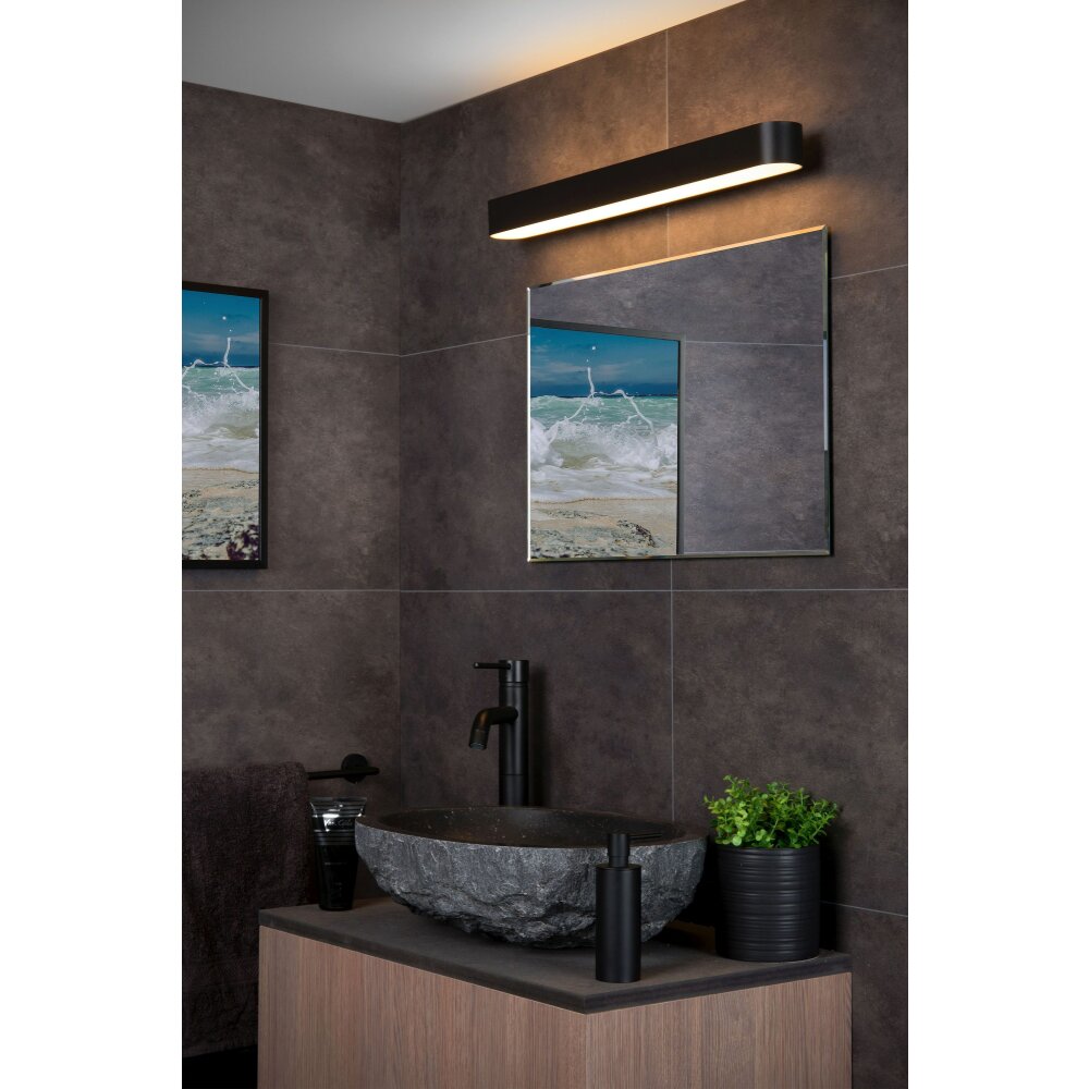 Lucide MADELON Aplique LED Negro, 1 luz main product photo
