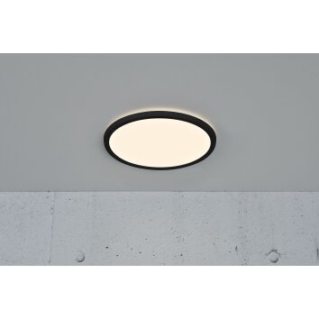 Nordlux OJA Lámpara de Techo LED Negro, 1 luz