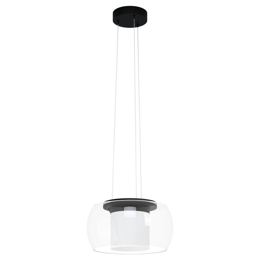 Eglo BRIAGLIA Lámpara Colgante LED Negro, 1 luz, Cambia de color main product photo